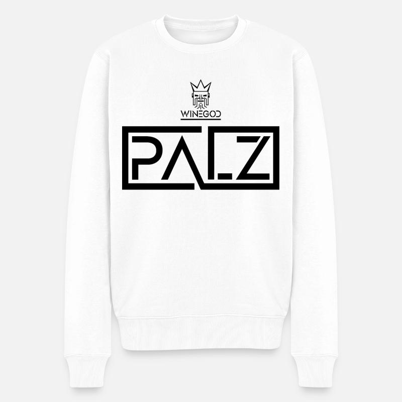 Palz - Männer Premium Bio Pullover - Weiß