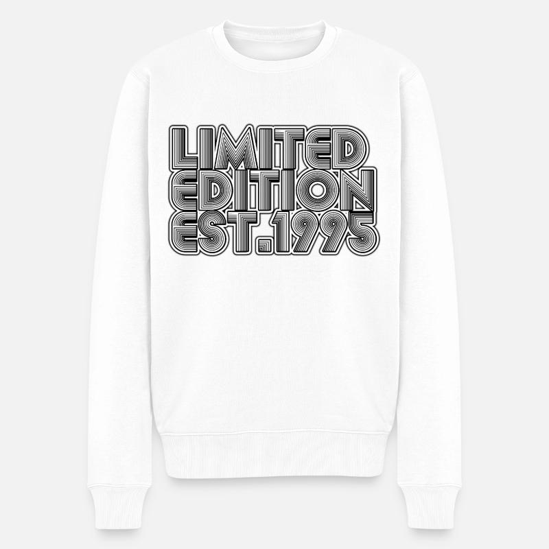 LIMITED EDITION EST. 1995 - Männer Premium Bio Pullover - Weiß
