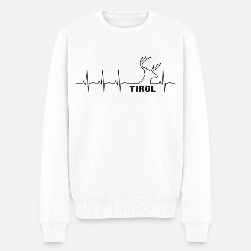 Tyrol - Pull Premium bio Homme - blanc
