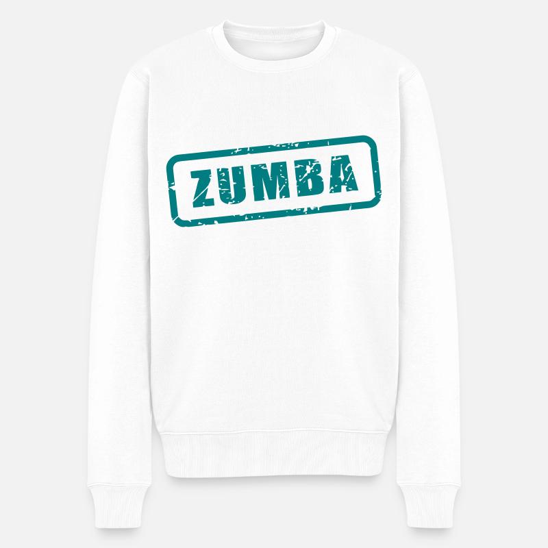 Danse (couleur personnalisable) - Pull Premium bio Homme - blanc