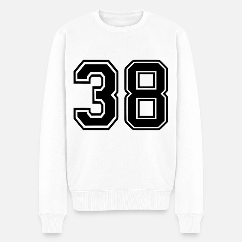 38 - Pull Premium bio Homme - blanc