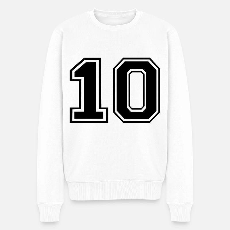 10 - Pull Premium bio Homme - blanc