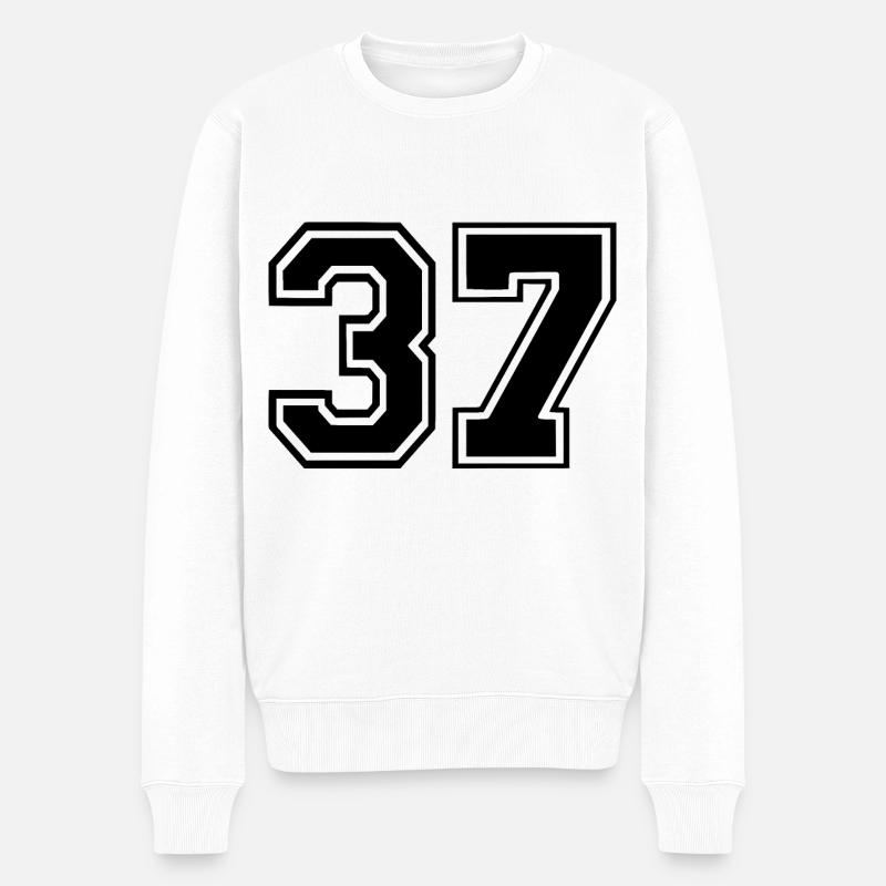 37 - Pull Premium bio Homme - blanc