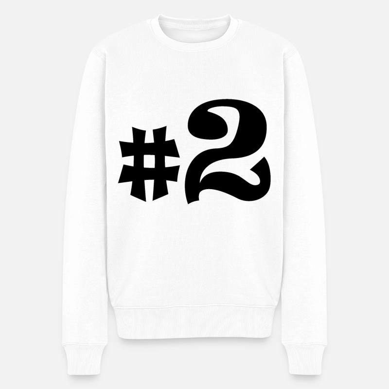 #2 - Pull Premium bio Homme - blanc