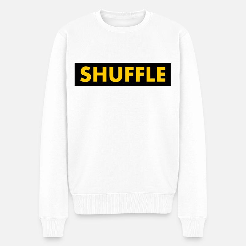 Shuffle - Pull Premium bio Homme - blanc