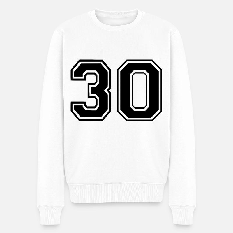 30 - Pull Premium bio Homme - blanc