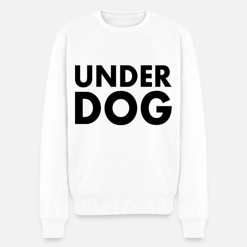 underdog - Pull Premium bio Homme - blanc