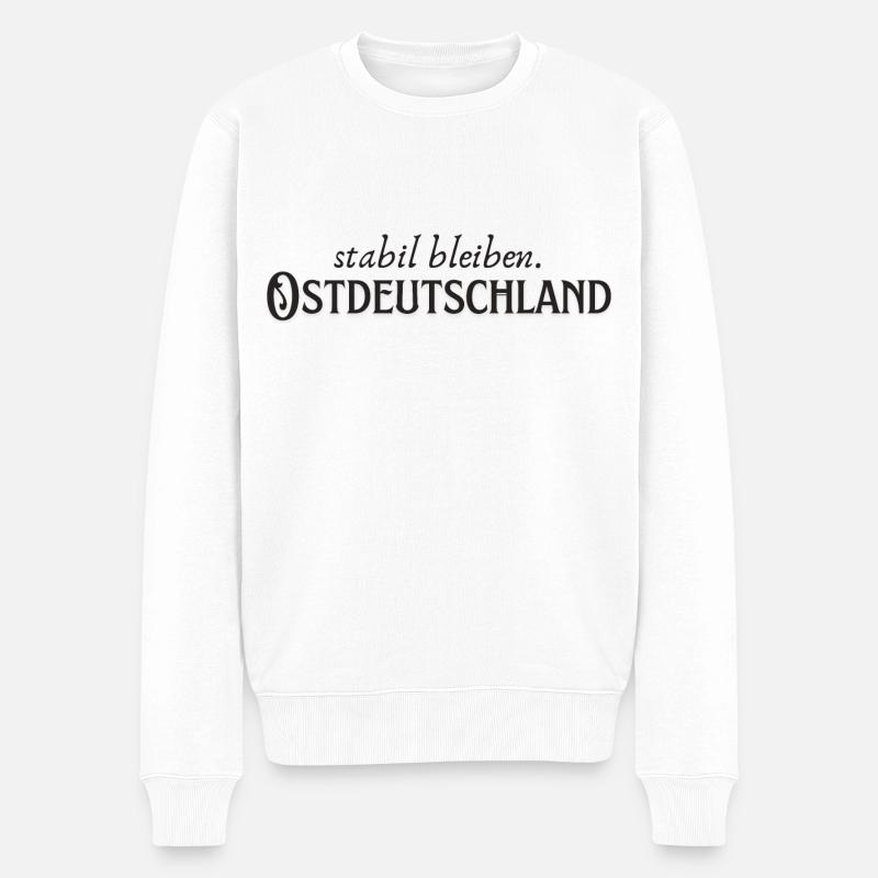 L’Allemagne de l’Est reste stable - Pull Premium bio Homme - blanc