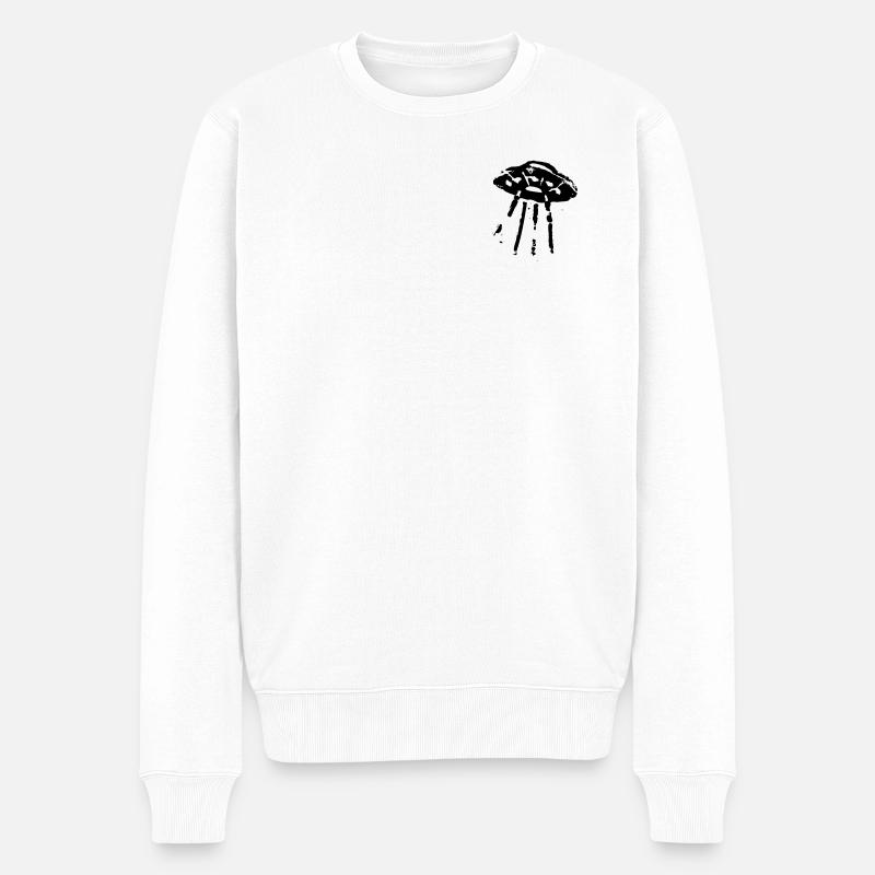 UFoO - Pull Premium bio Homme - blanc