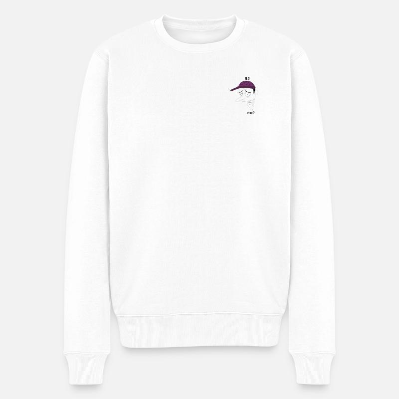 Pas grand-chose mec - ironique - Pull Premium bio Homme - blanc