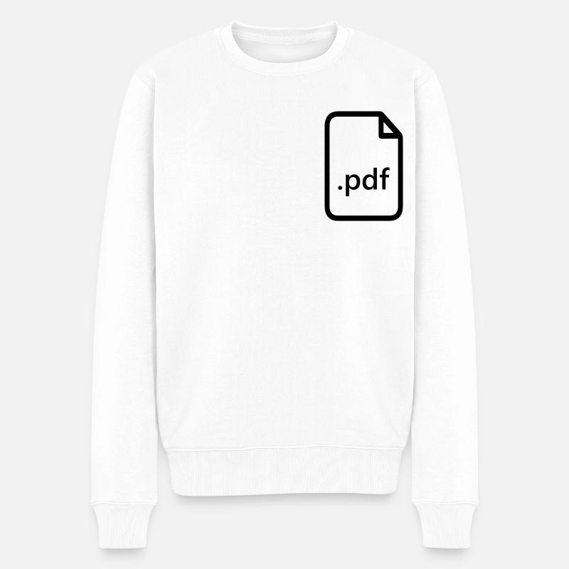 .pdf - Pull Premium bio Homme - blanc