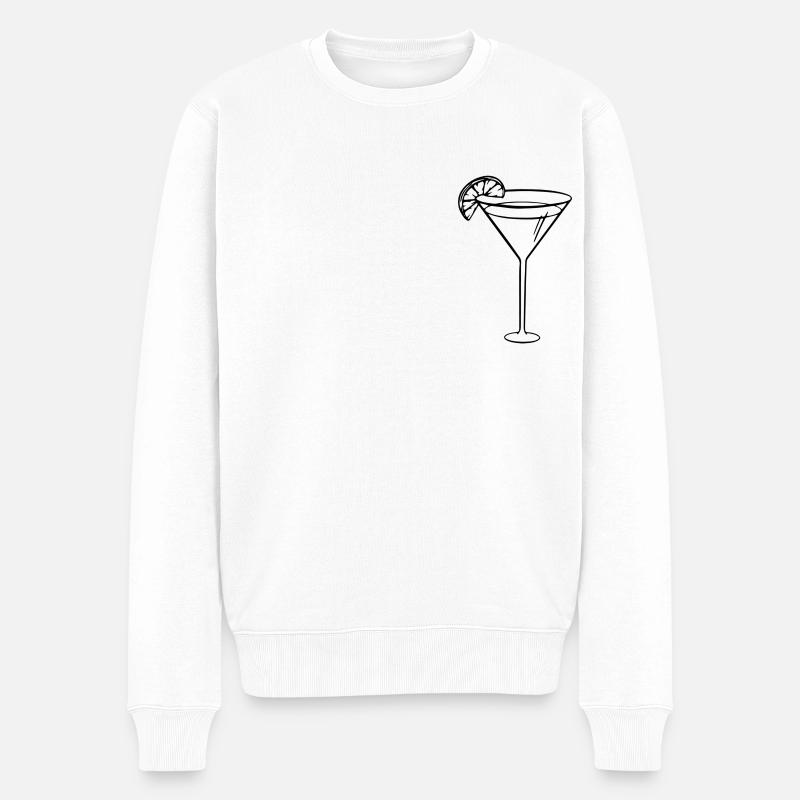 Martini - Pull Premium bio Homme - blanc