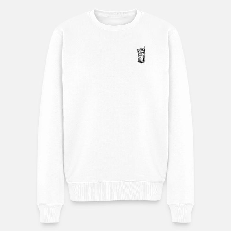 Mojito - Pull Premium bio Homme - blanc