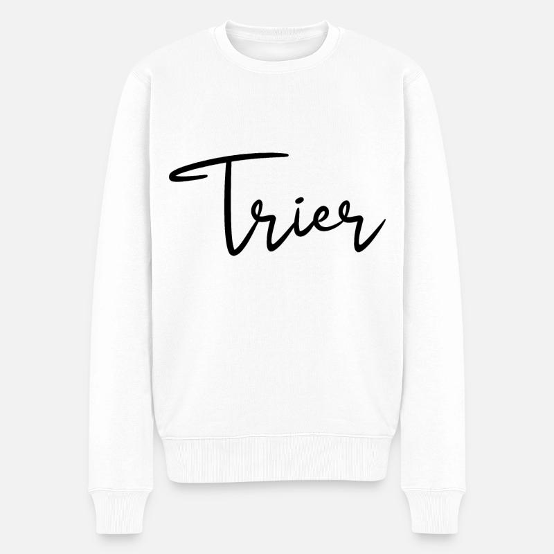 Trèves - Pull Premium bio Homme - blanc