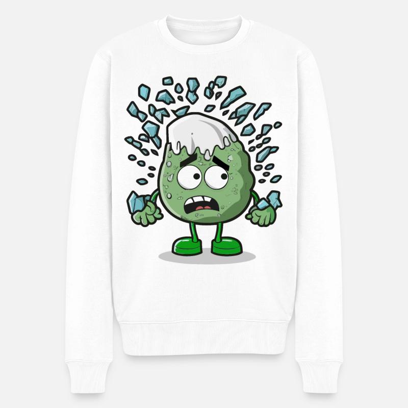 Steves Stash - Pull Premium bio Homme - blanc