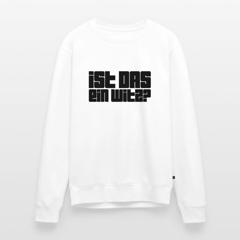 soll das witzig sein? Männer Premium Bio Pullover