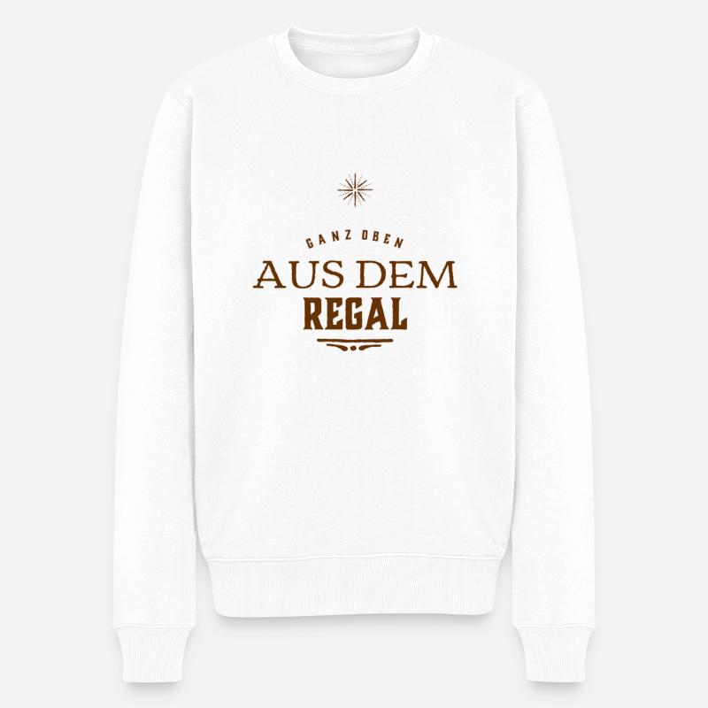 einfach wunderbar - Männer Premium Bio Pullover - Weiß