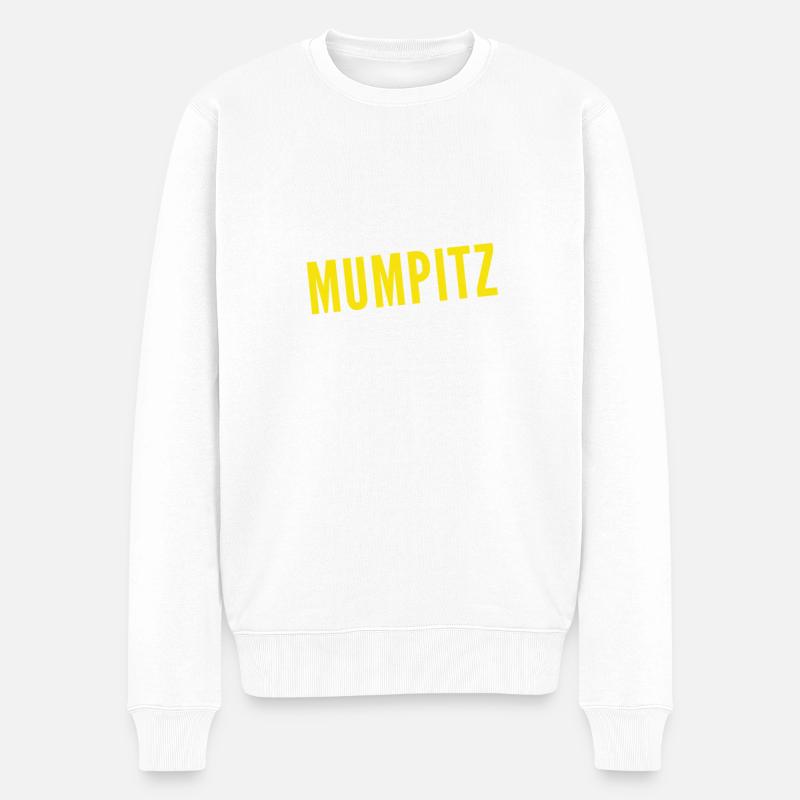 das ist Mumpitz - Männer Premium Bio Pullover - Weiß