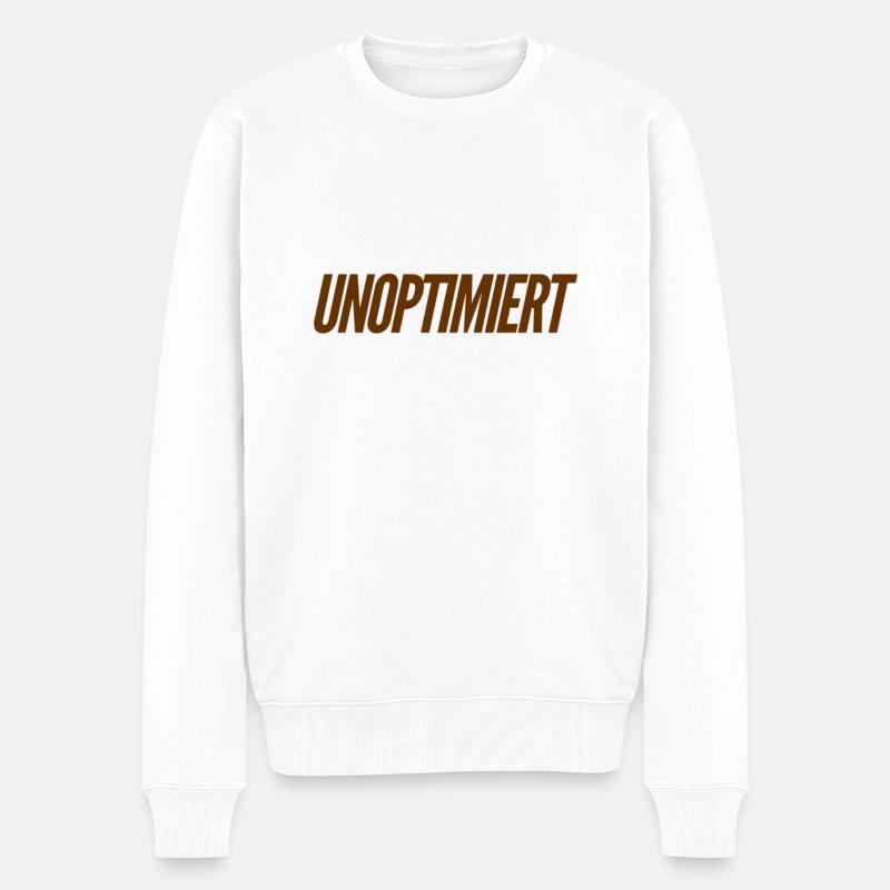 Je veux m’optimiser - Pull Premium bio Homme - blanc