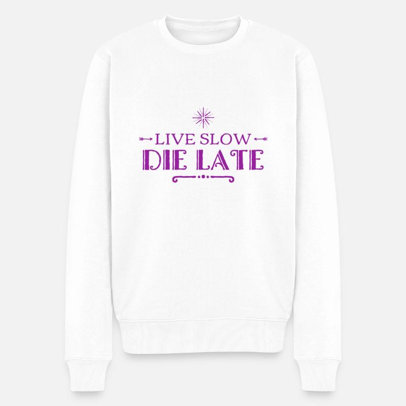 Le défunt - Pull Premium bio Homme - blanc