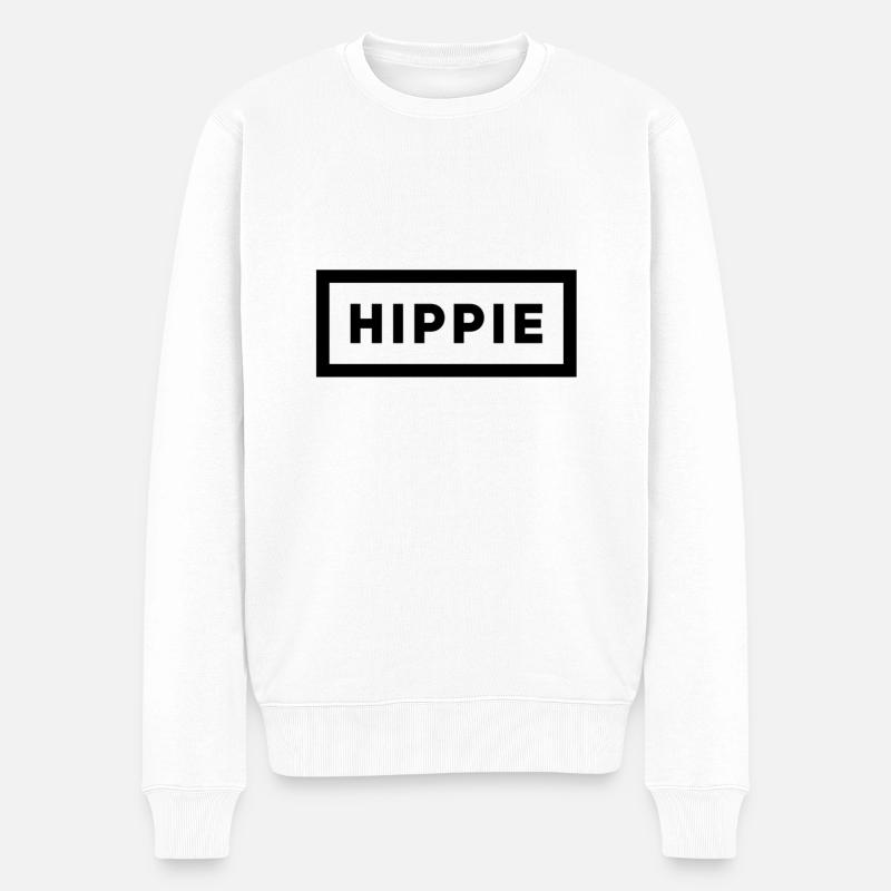 un hippie - Pull Premium bio Homme - blanc