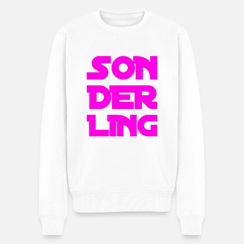 Je suis un excentrique - Pull Premium bio Homme - blanc