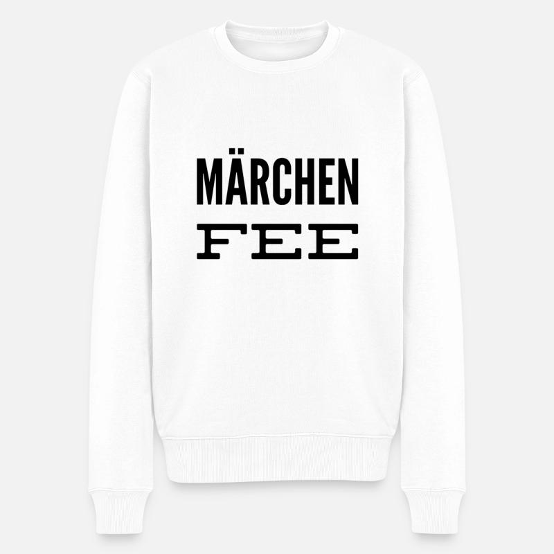 wie im Märchen - Männer Premium Bio Pullover - Weiß