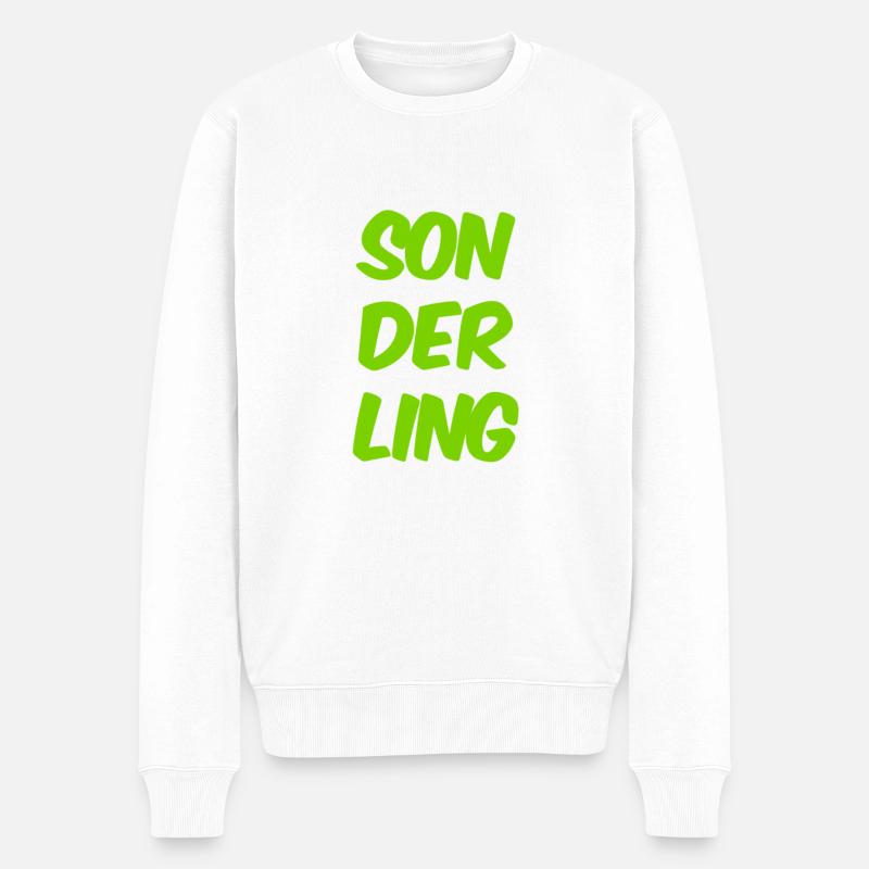 un excentrique - Pull Premium bio Homme - blanc