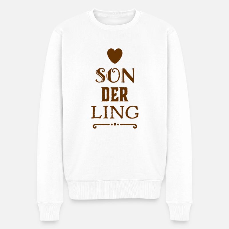 Je suis un excentrique - Pull Premium bio Homme - blanc