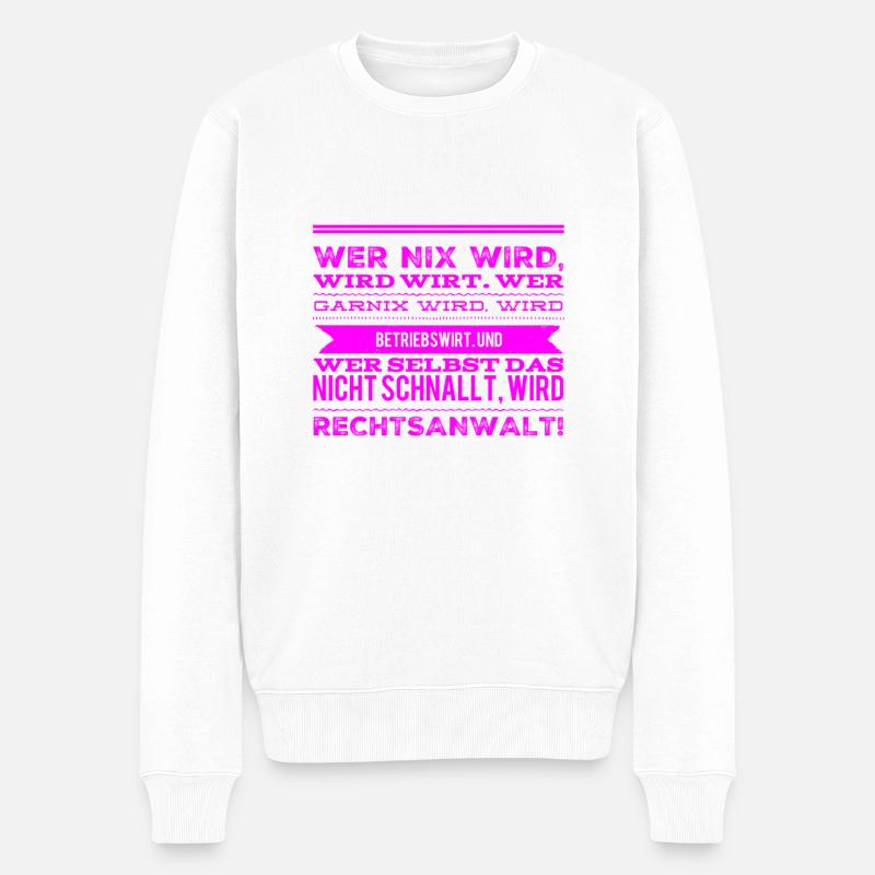 Êtes-vous avocat ? - Pull Premium bio Homme - blanc