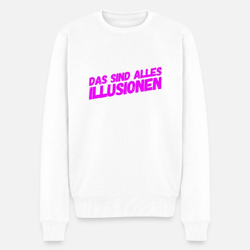 Nous sommes trompés - Pull Premium bio Homme - blanc