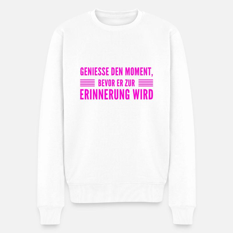 Je suis un connaisseur - Pull Premium bio Homme - blanc