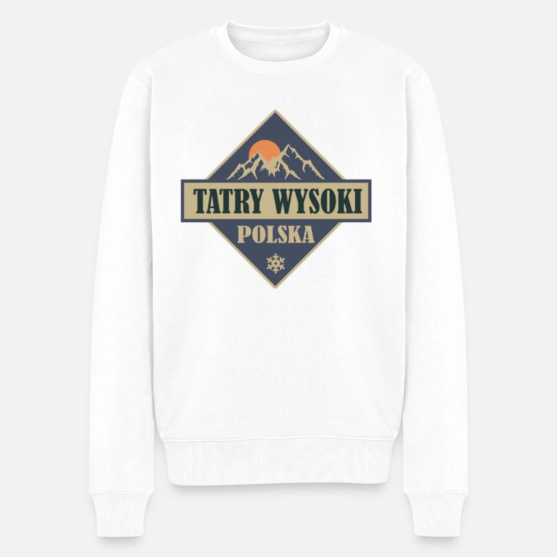 Tatry Wysoki - Pull Premium bio Homme - blanc