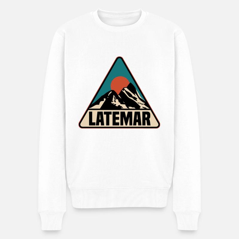 Retardataire - Pull Premium bio Homme - blanc