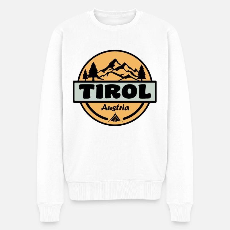 Tyrol - Pull Premium bio Homme - blanc