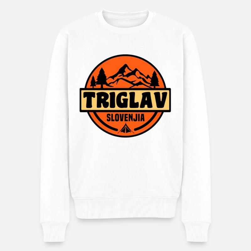 Le Triglav - Pull Premium bio Homme - blanc