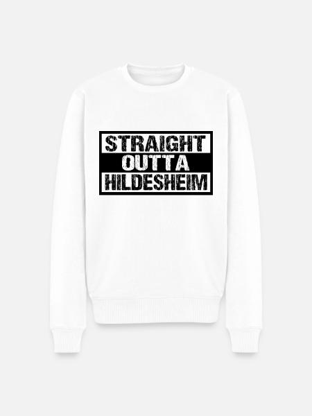 Hildesheim - Männer Premium Bio Pullover - Weiß