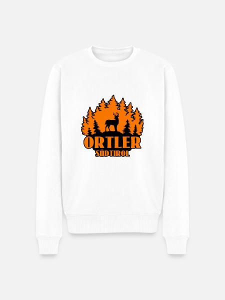 Ortler - Männer Premium Bio Pullover - Weiß