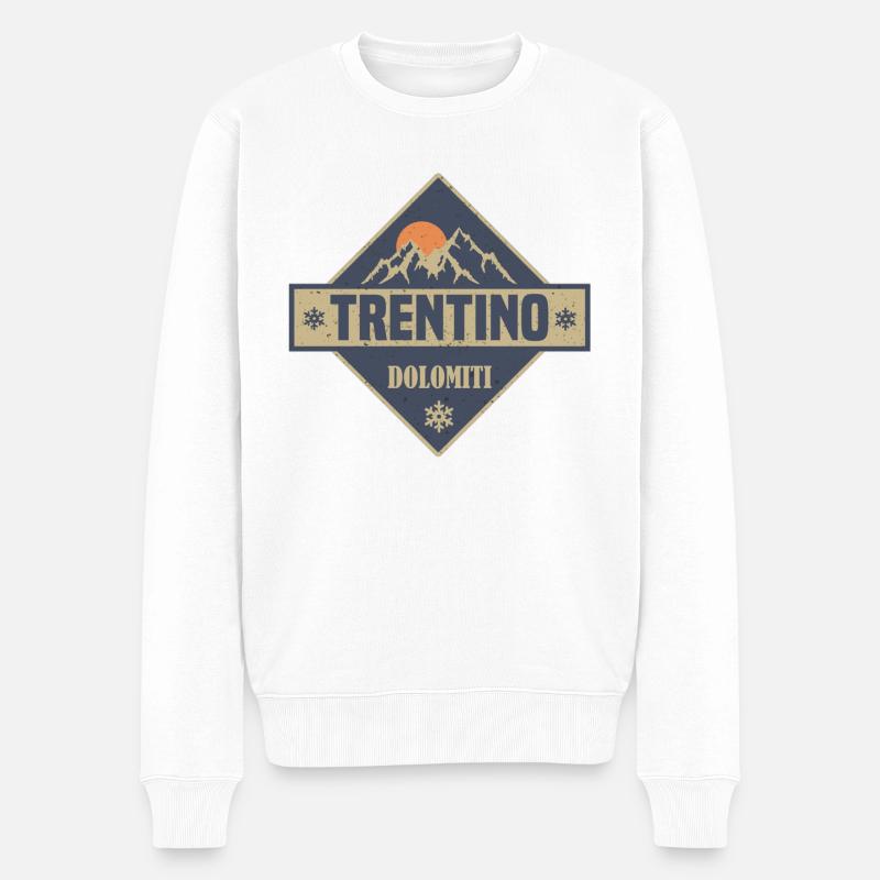 Trentin - Pull Premium bio Homme - blanc