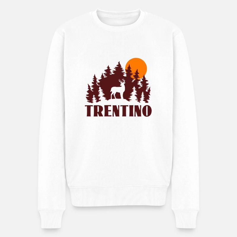 Trentin - Pull Premium bio Homme - blanc