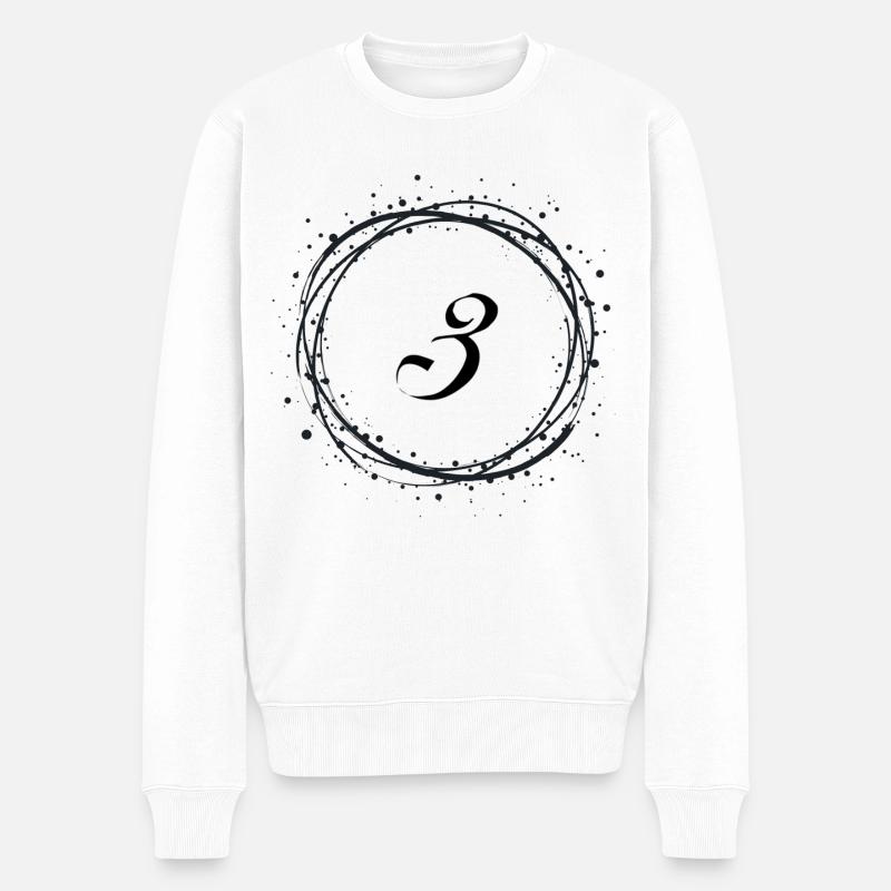 3 - Pull Premium bio Homme - blanc