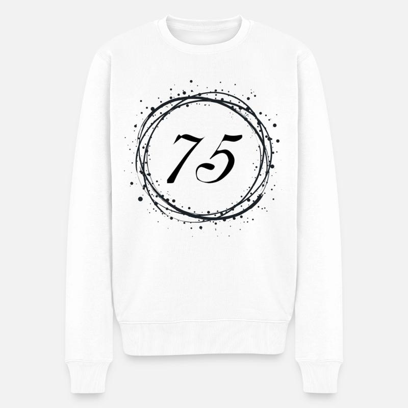 75 - Pull Premium bio Homme - blanc