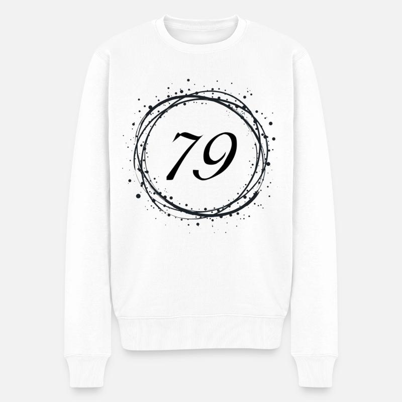 79 - Pull Premium bio Homme - blanc