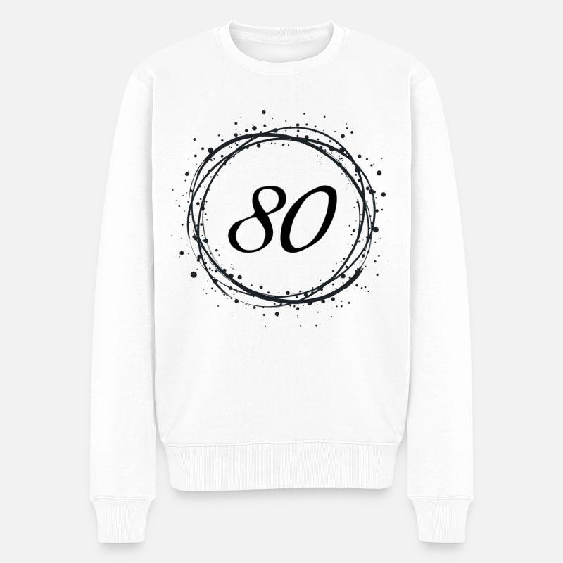 80 - Pull Premium bio Homme - blanc
