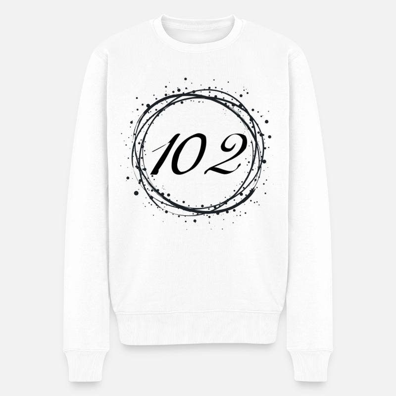 102 - Pull Premium bio Homme - blanc