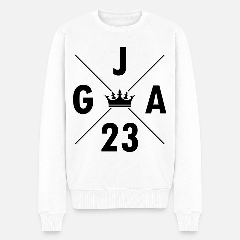 Jga 2023 Junggesellenabschied - Männer Premium Bio Pullover - Weiß