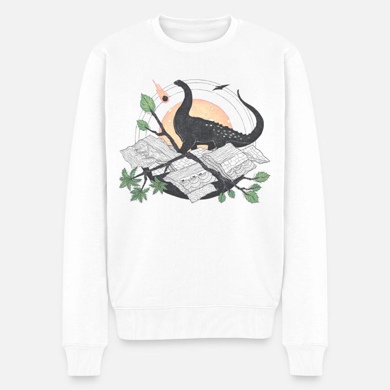 Nouveau départ - Pull Premium bio Homme - blanc