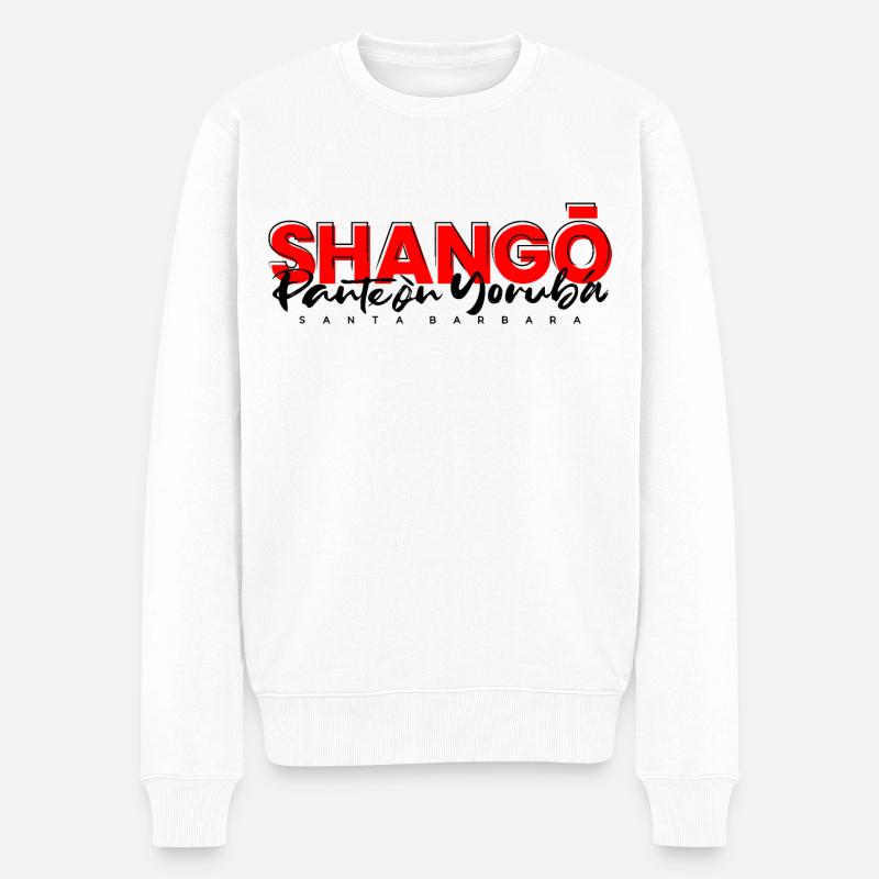 Shango - Pull Premium bio Homme - blanc