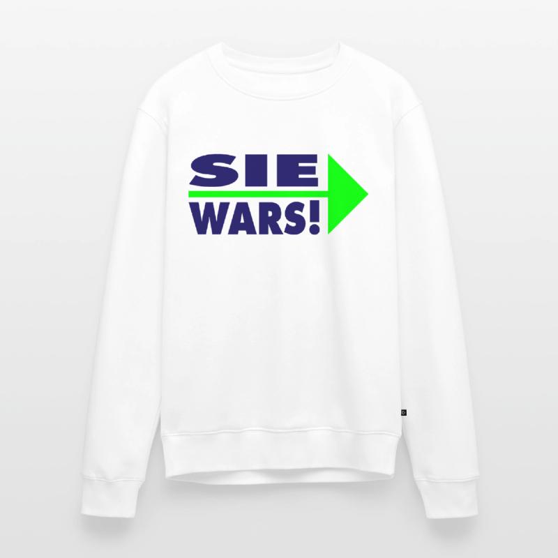 Sie wars! Partner- oder Partyshirt Männer Premium Bio Pullover