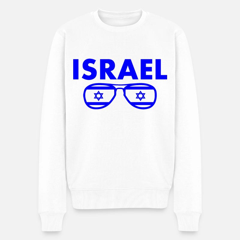 Israel - Pull Premium bio Homme - blanc